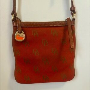 Dooney & Bourke Canvas Crossbody - Red